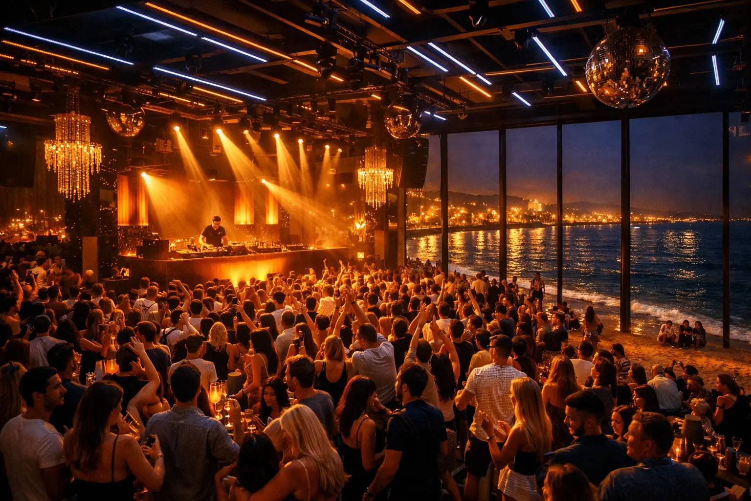 opium vs pacha vs Shoko comparison barcelona